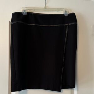 White House Black Market Black Pencil Skirt Size 8